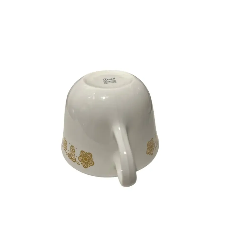 Vintage Corelle Butterfly Gold 1980's Livingware Corning Tea Cup